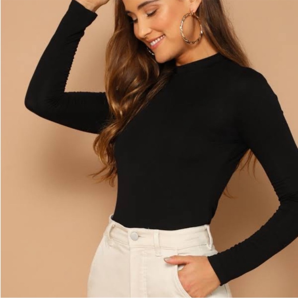 SHEIN black long sleeve
